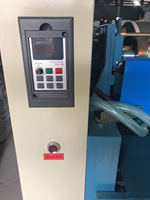 Machine d'impression de sacs à lettrage semi-automatique Distinguished Source, cadre bleu, multicolore, durable, polyvalente, précise, 60 m/min
