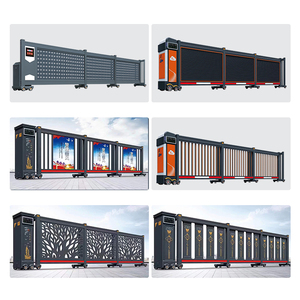 <span class=keywords><strong>Portail</strong></span> Coulissant Télescopique Électrique Rétractable, Barrière Extensible pour Allée, Porte <span class=keywords><strong>de</strong></span> <span class=keywords><strong>Portail</strong></span> Principal pour Mur <span class=keywords><strong>de</strong></span> Clôture <span class=keywords><strong>de</strong></span> Maison - Product Image 5