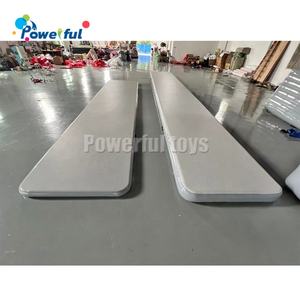 6m/8m/10m/12m/15m/<span class=keywords><strong>20m</strong></span> piste d'air gonflable usine de gymnastique Logo personnalisé tapis de culbutage piste d'air de plancher d'air - Product Image 6