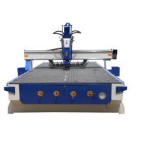 Machine de gravure sur bois CNC ATC 1325 à changement d'outil automatique haute précision pour le travail du bois