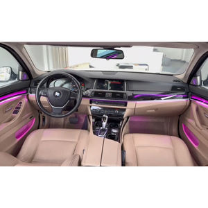 Luz Ambiental Dinámica de 64 Colores para BMW Serie 5 (F18/F10) 2011 a 2017, Mejora de Iluminación Interior - Product Image 6