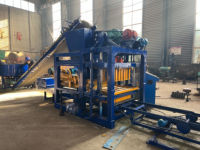 Machine à Fabriquer des Blocs Creux et des Pavés QT4-25 à Emboîtement à Bas Prix