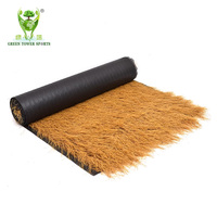 Toiture artificielle ignifuge et imperméable en faux gazon pour patio, clôture, fête hawaïenne, toiture en paille artificielle longue durée, chaume artificiel