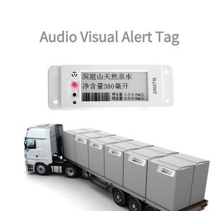 Электронная этикетка для полок IoT с E-Ink дисплеем и RFID-меткой, звуковой/световой сигнал, 100 м, экран 2,9 дюйма, сигнализация 85 дБ для складского учета и умной логистики - Product Image 1
