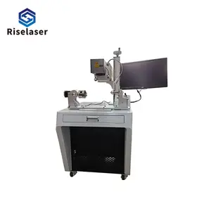 CO2-Laserbeschriftungsmaschine 60-W-Laserbeschriftungsmaschinen CO2-Multifunktions-Visitenkarte Holzdruck-Laser maschine