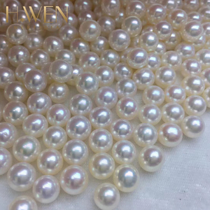 2-12 мм 5A натуральный белый розовый фиолетовый свободные бусины Круглые Жемчужины для изготовления браслетов и ожерелий - Product Image 6