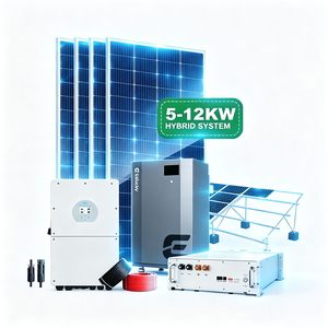 ระบบโซลาร์เซลล์ครบชุด 8KW 10KW เฟสเดียว 220vac กำลังไฟ 3KW 5KW แผงโซลาร์เซลล์ 5kw ราคา - Product Image 5
