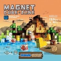 Ensemble de 150 blocs magnétiques en plastique, jeu de construction, cubes de construction, jouets sensoriels Montessori STEM pour enfants