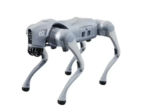 Robot quadrupède biomimétique à reconnaissance faciale pour la sécurité des patrouilles, robot chien pour les aéroports, les métros et les trains à grande vitesse