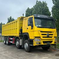 2024 nouveau camion à benne basculante SINO 12 roues 8x4 utilisé HOWO à vendre