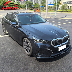 เหมาะสำหรับ BMW G60 ซีรีส์ 5 ปี 2024-2026 ชุดแต่งกันชนหน้าสไตล์ IKON สีดำด้าน - Product Image 2