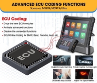 Autel MaxiCOM Ultra Lite自动诊断工具高级ECU编程编码OBD2扫描仪拓扑