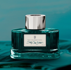 Inchiostro per <span class=keywords><strong>Penna</strong></span> Stilografica <span class=keywords><strong>Faber</strong></span>-<span class=keywords><strong>Castell</strong></span> German Count 75mL - Nocciola, Fiori di Ciliegio, Verde Oliva - Inchiostro Non-Carbonico di Alta Qualità Prodotto in Cina - Product Image 4