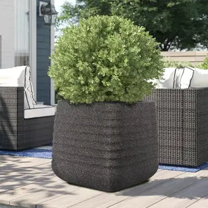 Artisanal Square Shape Indoor Flower Pots Garden Pots Planters Molds For Decoration GL8602A.71