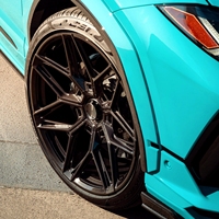 Rines de Aleación Forjados Personalizados SL 19 20 21 22 23 24 Pulgadas 5x112 5x120 en Negro Brillante para BMW M2 Audi A7, Rines para Vehículos Deportivos