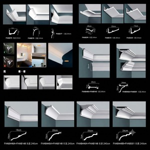 <span class=keywords><strong>Moulure</strong></span> de <span class=keywords><strong>plafond</strong></span> en polyuréthane haute densité pour éclairage indirect LED, <span class=keywords><strong>moulure</strong></span> de <span class=keywords><strong>plafond</strong></span> en couronne, <span class=keywords><strong>moulure</strong></span> de <span class=keywords><strong>plafond</strong></span> périmétrique - Product Image 1