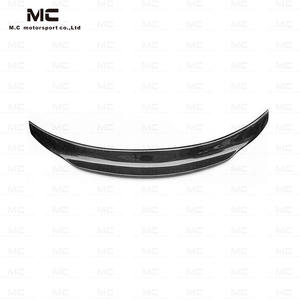 Aileron arrière en fibre de carbone style PSM pour <span class=keywords><strong>Mercedes</strong></span> Benz Classe C W205 AMG C63, pour berline 4 portes, véritable aileron arrière C63 - Product Image 4