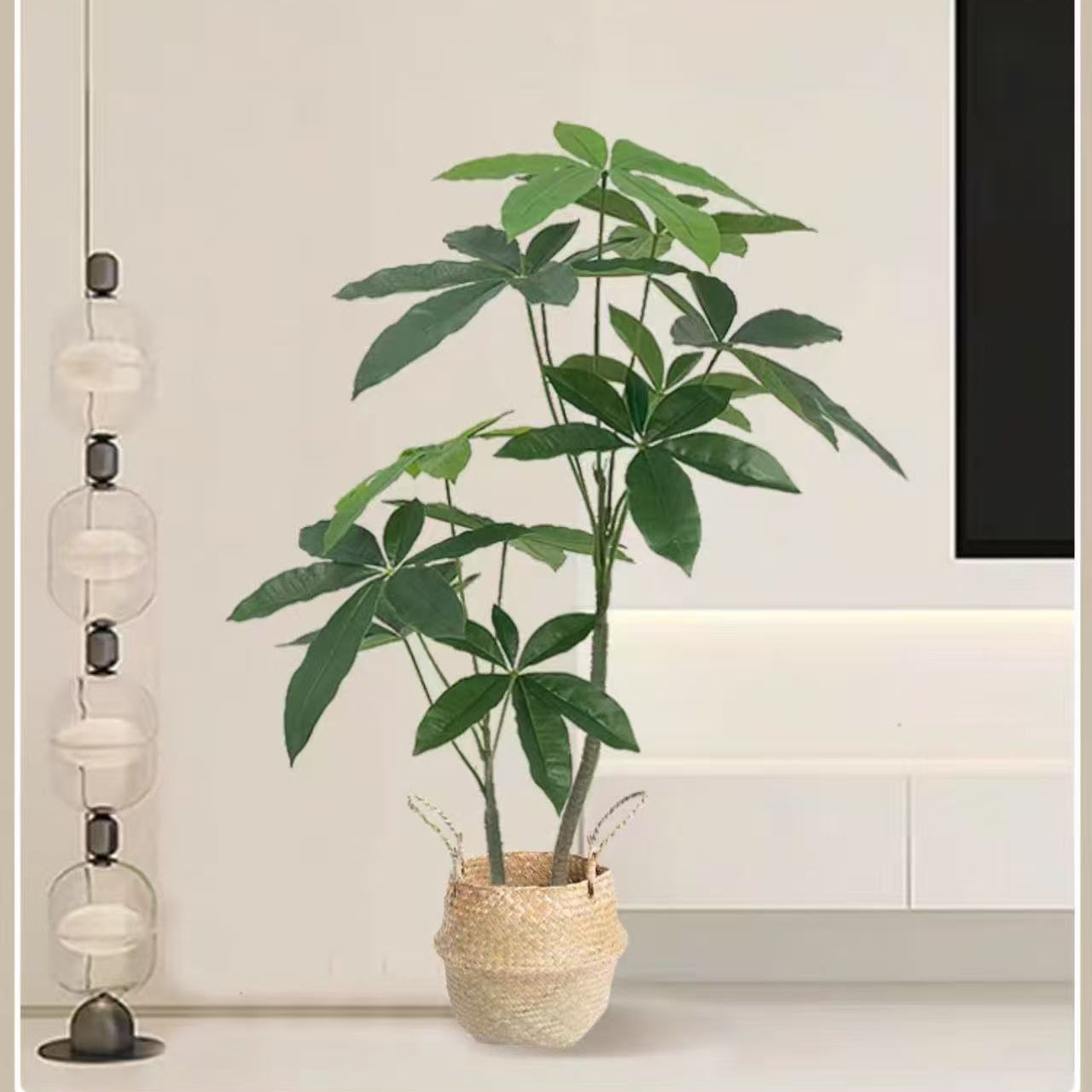 1,1 m de haut + panier de fleurs Dadu