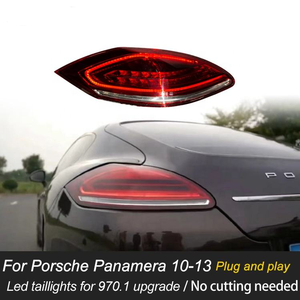 Feux arrière LED AURON pour Panamera 2010-2013 970.1, mise à niveau avec clignotants dynamiques et feux de freinage, ajustement universel - Product Image 3