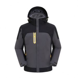 Vêtements de sport personnalisés, coupe-vent, imperméables, respirants, manteau chaud d'hiver, veste d'extérieur pour homme - Product Image 3