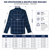Kemeja Flanel Katun 100% Berkualitas Tinggi, Lengan Panjang, Berkantong, Gaya Vintage, Kasual, Longgar, Kemeja Kotak-kotak untuk Pria, Kemeja Streetwear untuk Pria