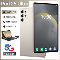 Tablette éducative Pad 25 Ultra 11 pouces 2K 16 Go + 1 To 108 MP 8000 mAh 5G Wi-Fi Double SIM + TF pour l'éducation des juniors et seniors et l'école (e-book)