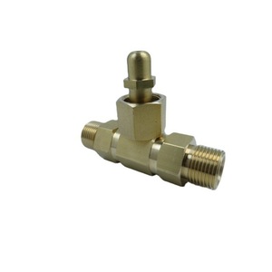 Cylinder Tee Connector G5/8 Brass 1-to-2 Interface Oxygen Nitrogen Argon Diverter - Product Image 3