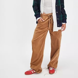 Jeans Aurora de Cintura Alta, Corte Recto, Transpirables, Bordados, Casuales, Lavado Claro, con Detalle de Agujeros - Product Image 1