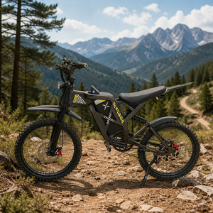 <span class=keywords><strong>Vélo</strong></span> de montagne <span class=keywords><strong>électrique</strong></span> professionnel 1500W 60V 25Ah 70km/h Vitesse élevée Ebike Suspension intégrale Pneus larges <span class=keywords><strong>29</strong></span> <span class=keywords><strong>pouces</strong></span> <span class=keywords><strong>VTT</strong></span> <span class=keywords><strong>électrique</strong></span> - Product Image 2