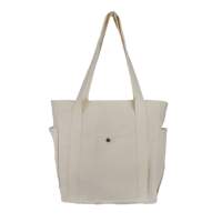 Sac fourre-tout personnalisé en toile non tissée de luxe, écologique, avec fermeture éclair, poignée d'épaule, réutilisable, sacs à main personnalisés
