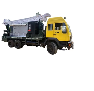 Foreuse rotative Sunrock DTHR-300, état neuf, utilisation principale : carottage, meilleur prix, machine de forage de puits d'eau montée sur camion en Inde - Product Image 3