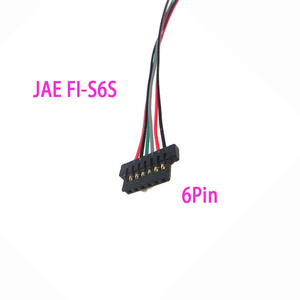 Câble haute température à pas de 1,25 mm, connecteur JAE FI-S6S 6 broches, longueur personnalisée, faisceau de câbles pour rétroéclairage d'écran LCD - Product Image 1