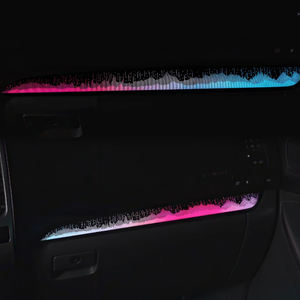 Lumière d'ambiance pour Toyota Prado 2004 -2009 Accessoires d'éclairage d'ambiance intérieur Gravure laser Garniture de panneau - Product Image 2