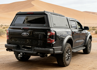 Ford F-150 5.5 ft con cubierta plegable de acero bajo riel, cubierta enrollable, toldo, cubierta de lona y topper para camioneta