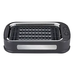 Atacado Non Stick Smokeless Grill Elétrico BBQ Aço Inoxidável Churrasqueira Elétrica Grills