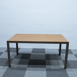 Ensemble <span class=keywords><strong>de</strong></span> table à manger <span class=keywords><strong>en</strong></span> teck avec structure <span class=keywords><strong>en</strong></span> <span class=keywords><strong>aluminium</strong></span>, 5 pièces, directement <span class=keywords><strong>de</strong></span> l'usine, confortable pour le <span class=keywords><strong>jardin</strong></span>, la terrasse, le balcon, la cour, l'hôtel - Product Image 2