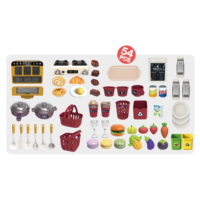 Nouveaux jouets de cuisine pour enfants tendance avec lumière et pulvérisation, mini table de cuisine, jouets de cuisine pour enfants