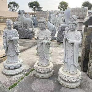 Temple Sculptures En Pierre Mahasthamaprapta <span class=keywords><strong>De</strong></span> La Trinité Occidentale Ornements <span class=keywords><strong>De</strong></span> <span class=keywords><strong>Bouddha</strong></span> Décoratifs Sculpture Bodhisattva Statues Debout - Product Image 3