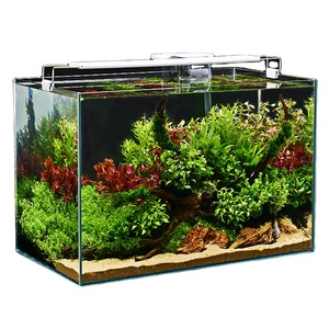 Vente en gros d'usine, aquarium pour poissons betta et poissons rouges, en verre cristal écologique, ovale, épaisseur 8 mm, capacité 32 gallons, taille personnalisée - Product Image 6