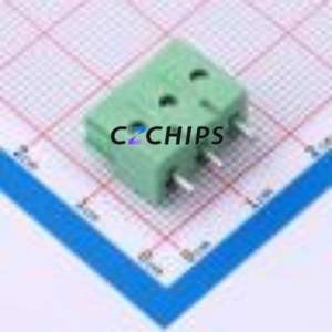 1935174 Screw Terminal Block Through hole Component (THT),P=5mm Connector ( Construction: 1x3P )( Pitch: 5mm )( Color: Green ) - Product Image 2