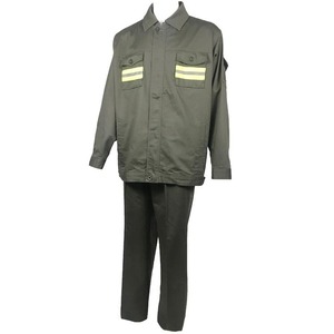 Ropa de trabajo de sarga de poliéster y algodón para electricista, traje de seguridad, ropa de trabajo, uniforme de seguridad resistente al calor para hombres - Product Image 1