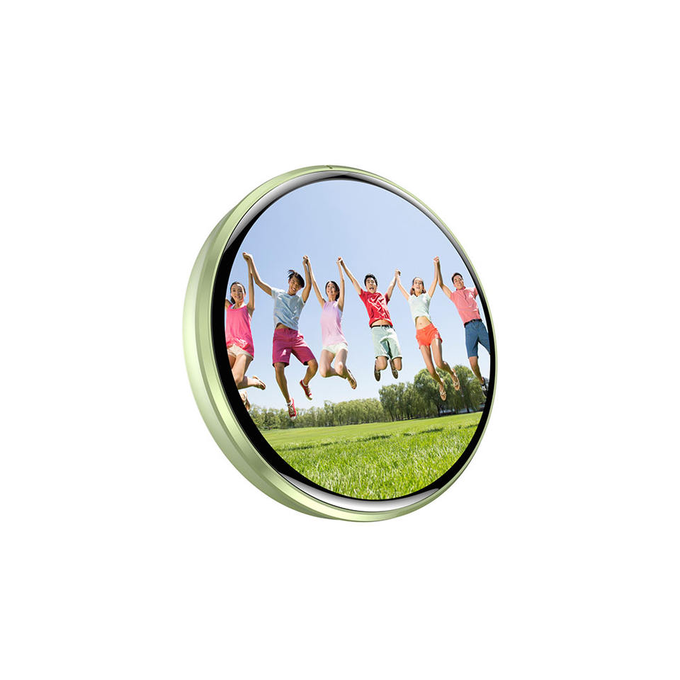 2026 E87 Smart Touch Screen Electronic Badge Pin with IPS Display USB ...