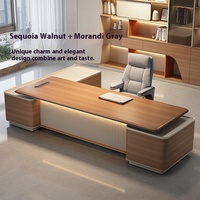 Schreibtisch Table de bureau de direction moderne boss Mobilier de bureau boss Desk Ceo Desk Table de luxe pour le bureau