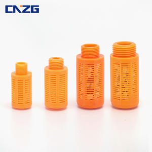 Silenciador de Plástico de 1/8 de Pulgada con Válvula Solenoide de Escape PSL-02 Negro/Azul/Naranja Silenciador de Escape de 1/2/3/4/5 Pulgadas - Product Image 3