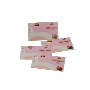 Cartes de visite professionnelles 90x55mm 300gsm pour entreprises, magasins de lunettes, librairies, salons de coiffure, parfumeries, photographe - Product Image 1