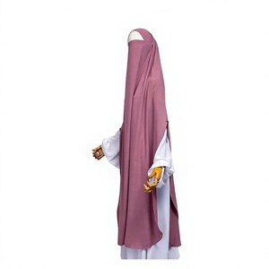 Hijab Crincle Airflow, Khimar français Safamedina, traditionnel musulman, élégant et modeste - Product Image 4