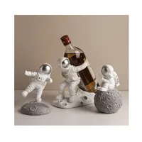 Enfeites de resina para decoração de casa astronauta, enfeites fofos para personalise