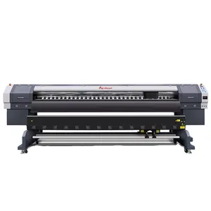 SC-H1 large format digital 4 I3200 printer head eco solvent flex sticker printer 3.2m printing machine