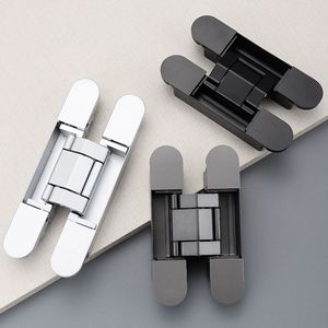 مفصلات غير مرئية من Goodcen ، سبائك الزنك ذات تصميم حديث ، مخفية قابلة للتعديل ، مخفية - Product Image 3