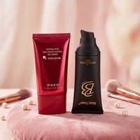 En stock, tube cosmétique vide en plastique PE, tube de crème solaire, tube de lotion pour les mains, emballage de crème solaire personnalisé